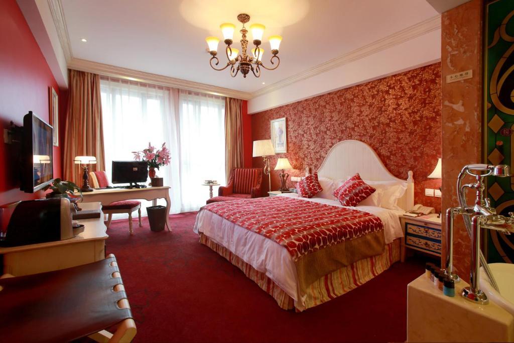 Chengdu Jaho Yuetmei Hotel Zimmer foto